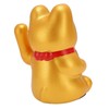 Golden Battery Powered Fortune Cat Waving Hand Good Luck Colorfast