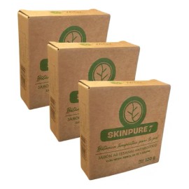 3 Jabón Skinpure7 Neem Árbol-té Azufre Acné Hongos                                                                                                    
