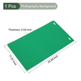 YOKIVE EVA Backdrop, Non-reflective Photo Background | for Light Box Small Products Photography Studio (Green, 26x12")