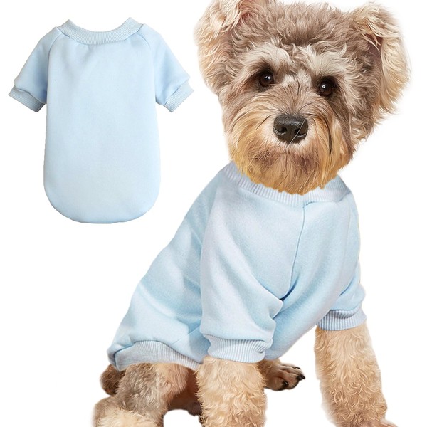 JOUHOI Puppy Sweater for Small Dogs Clothes Warm Winter Cat