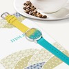 Bisley Women Watch Yellow and Blue Silicone Strap Easy to