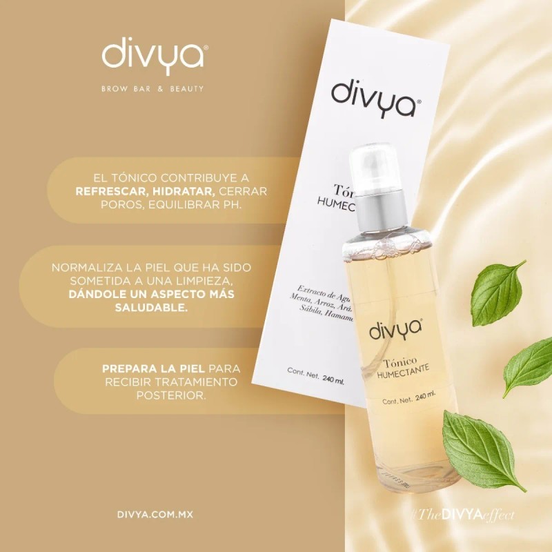 Tónico Hidratante Divya Limpieza Facial Hamamelis 240ml