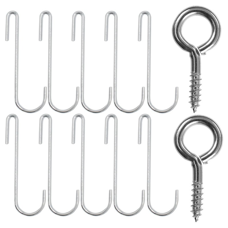 Sorbus® Pot and Pan Rack for Ceiling with Hooks —