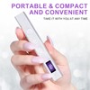 MEKK MEKK Metal Handheld UV Light for Gel Nails,Mini UV
