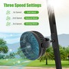 10L0L Golf Cart Magnetic Fans for EZGO Club Car Yamaha
