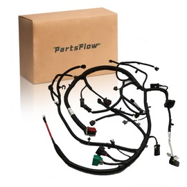 PartsFlow Engine Wiring Harness, Car Wire Harness for 2005 2006 2007 Ford F250 F350 F450 F550 Super Duty 6.0L Diesel Engine Replacement for 5C3Z12B637BA