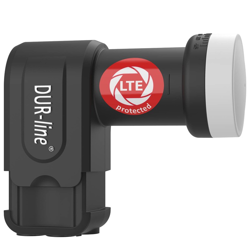 DUR-line + Ultra Quad LNB – 4 Participants Black –