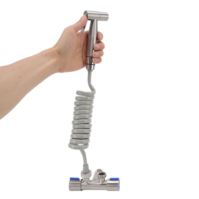 Toilet Bidet Sprayer Efficient Hygienic Pressurized Design G1/2 Male Thread
