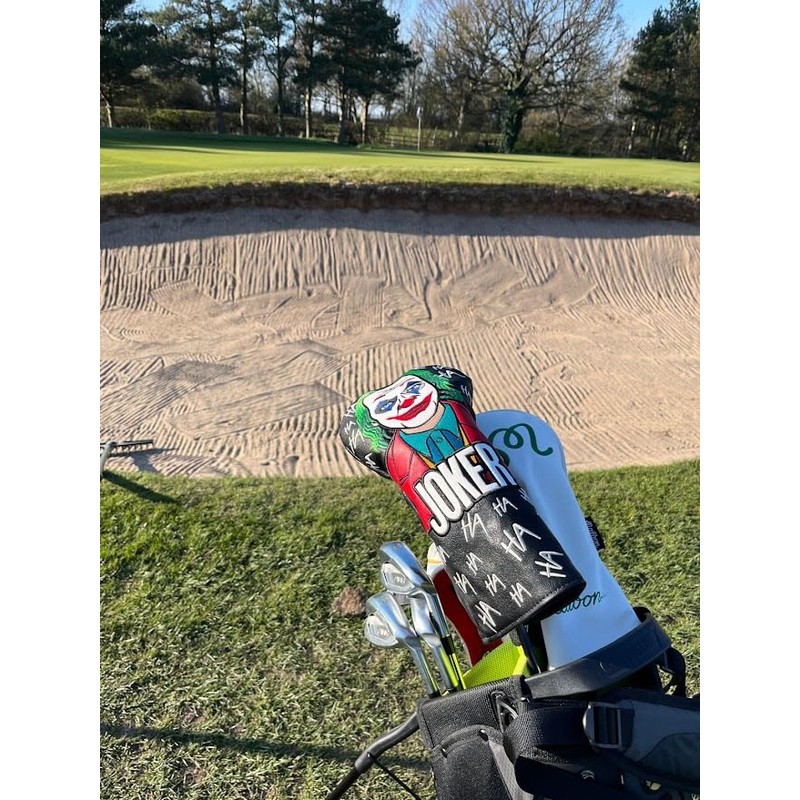 Joker Style Golf Driver Headcover – Full Colour | PU