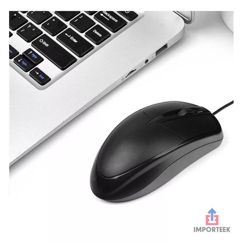 Importeek 20pz Mouse Optico Alambric Usb Ergonomico Portatil Pc Laptop