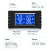 Aideepen LCD Digital Ammeter Voltmeter AC 80-260V 100A, Power Meter