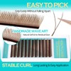 YY Eyelash Extensions C Curl 0.07 Mixed Tray Y Shape