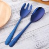 Bisda 2-Piece Salad Serving Set Include Spoon Fork 12 inch,