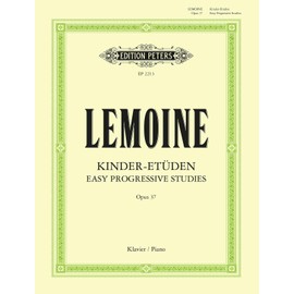 Kinder-Etüden op. 37: für Klavier (Edition Peters)