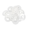 uxcell Rubber Flat Washer 19mm OD 8.5mm ID 2mm Thickness