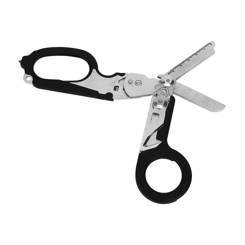 Emergency Response Shears Foldable Multifunctional Scissors Portable Stainless Steel Scissors