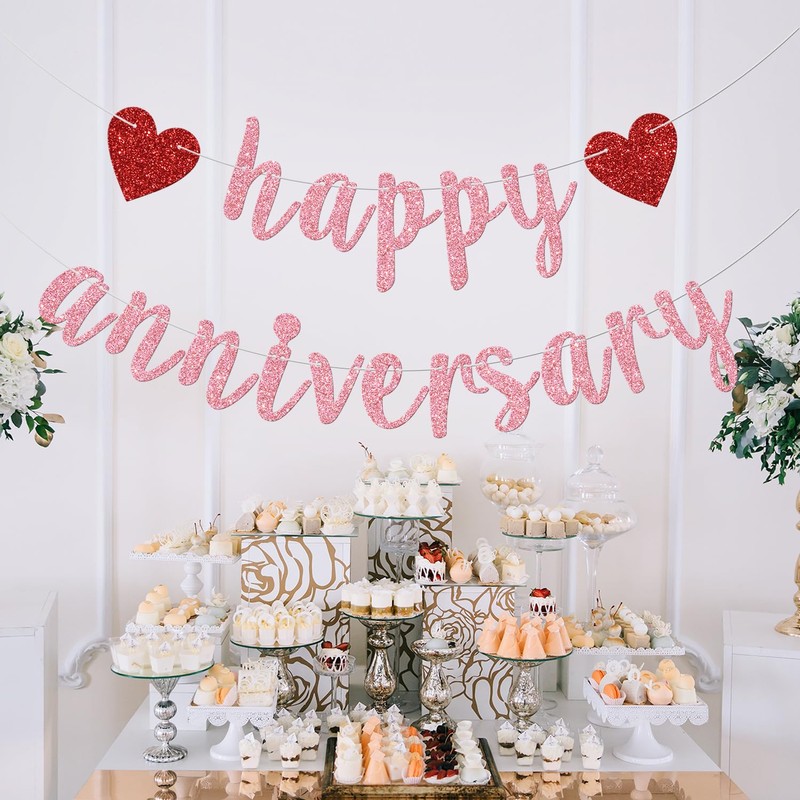 Happy Anniversary Banner, Anniversary Party Decorations, We Still Do, Happy
