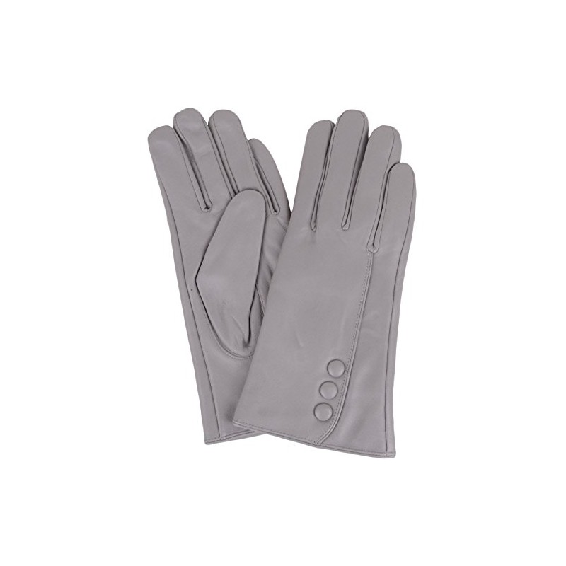 SNUGRUGS Womens Butter Soft Premium Leather Glove with Classic Triple