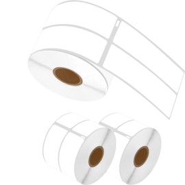 KCMYTONER 3 Rolls (700 Labels/Roll) Compatible for DYMO 30253 1-1/8 in x 3-1/2 in 2-up Address Barcode Labels for Labelwriter 450, 4XL and Zebra Desktop Printers