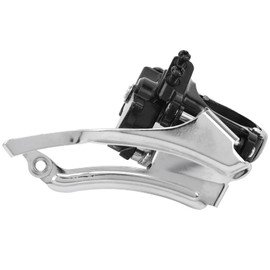 Mountain Bike Front Derailleur, 7/8/9 Speed Aluminium Alloy Derailleur Shifter with High Compatibility, Light Weight and Durable Steel Forging