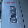 YOUTOOCAR Wood Grain Window Panel Switch Cover Car Side Window