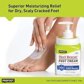 ProFoot Heel Rescue Crema Hidratante Superior para Pies 16 oz (Paquete de 6)