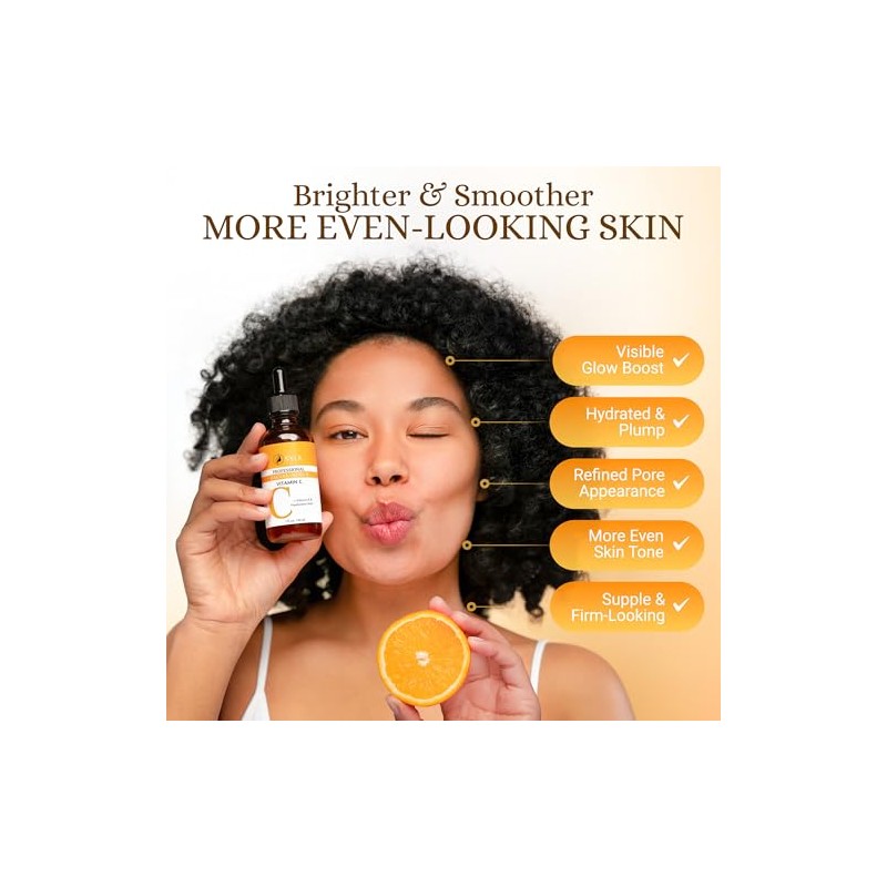 Sylk Vitamin C Serum for Face with Hyaluronic Acid and