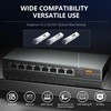 BLIYEE 8-Port 2.5GB Ethernet Switch, Unmanaged 2.5G Gaming Network Switch