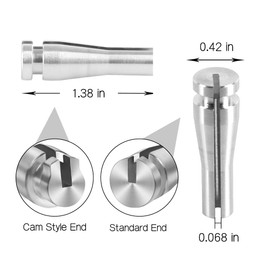 Car Door OEM Cable Fix Part for F-series, E-series, Ranger, Expedition, Excursion, Navigator - Vehicle Door Latch Lock Cable Repair Kit (6 Standard Ends and 2 Locking Cam)