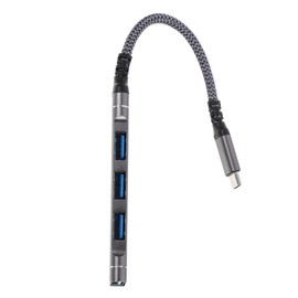 Operitacx USB Hub Portable Data Hub with Ports Type C to USB Adapter Supports Otg Function Compatible with Multiple Systems for Laptops and Computers