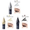 Erinde Glitter Eyeliner, Liquid Glitter Eyeliner Set, Silver Gold Metallic