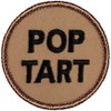 Pop Tart Patrol Patch - 2" Diameter Round Embroidered Patch