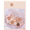 YAYAMIYA Cute Honeycomb 12 Color Makeup Palette, Eye Shadow Palette,