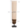 SUPERJARE Patio Umbrella Cover with Rod for 7 to 11