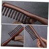 TOVINANNA Wooden Wide Tooth Hair Comb for Curls Natural Sandalwood