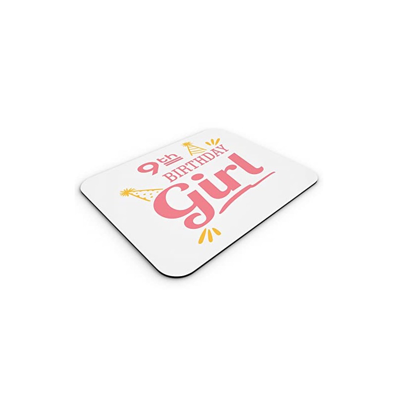 Fabulous Mausunterlage 9th Birthday Girl Celebration Kids Party Gift