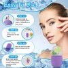 Ice Face Roller Massager for Face, Reusable Silicone Ice Cube