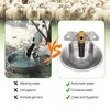 Stainless Steel Thicken Sheep Waterer Automatic Dispenser Goat Copper Valve