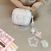 JANDM for AirPods 4 Case with Keychain,Shockproof Soft Clear Cute