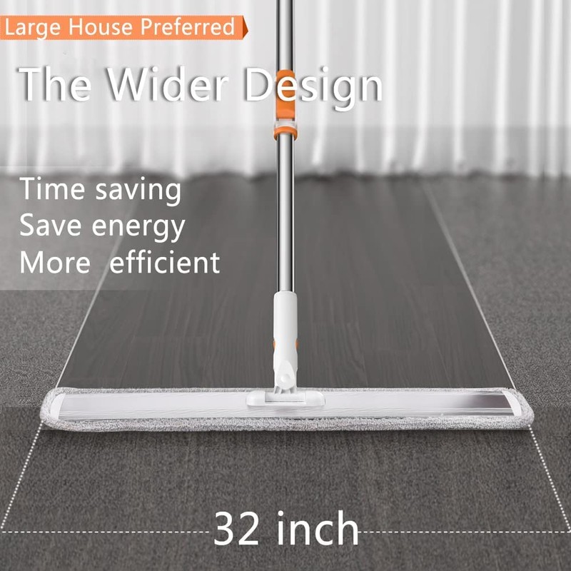 Mop Pads 32 inch Replacement 6 Pack mop Head Replacement