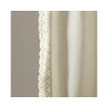 Lush Decor Rosalie Light Filtering Window Curtain Panel Set- Pair-