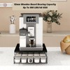 Sedegn Coffee Pod Holder Counter Coffee Vertuo Capsules Storage Organizer