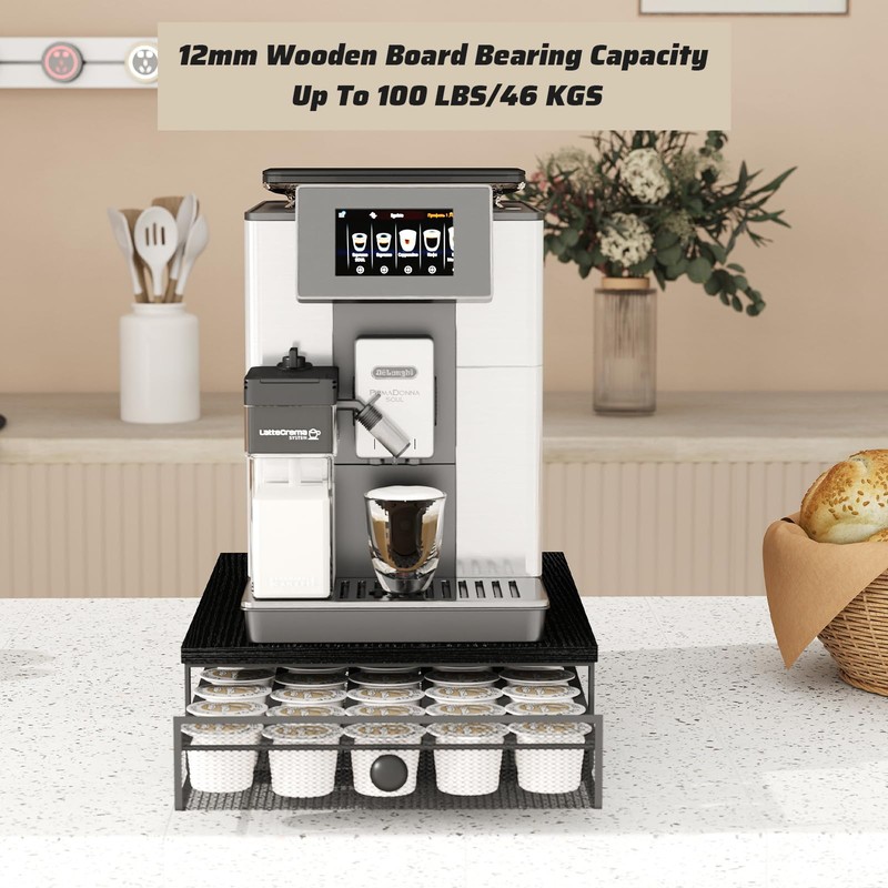 Sedegn Coffee Pod Holder Counter Coffee Vertuo Capsules Storage Organizer