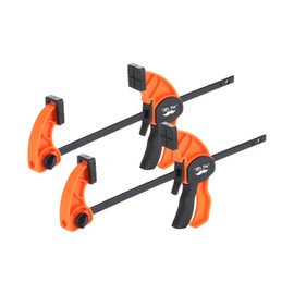 Mr. Pen- Bar Clamps for Woodworking, 6", 2 Pack, Orange, Quick Grip Clamps for Woodworking