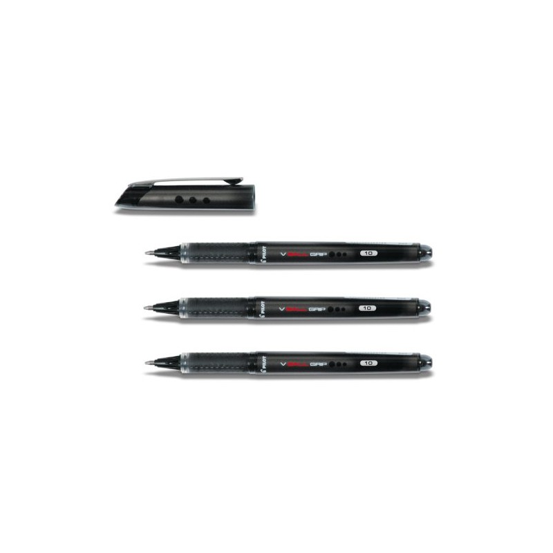 Pilot V Ball Grip BLNVBG10 Rollerball Pen 0.7mm Black