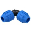 20 x 20mm MDPE Elbow 90 Degree Compression Coupling Fitting