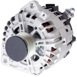 New Alternator Compatible with 2007-2013 Altima Hybrid 2011-2013 Rogue 2014-2015 Rogue Select 2007-2012 Sentra 2.5L L4 Alternator Replace for:23100-JA02A 23100-JA02B 23100-JA04A 11258 11458
