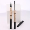 Multifunktion Mascara/Wimperntusche mit Augenbrauenstift Eyeliner, Schwarze Mini-Bürste für untere Wimpern,