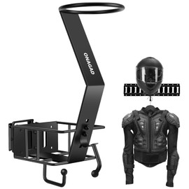 E Track Motorcycle Helmet Rack with Gloves Tray, E-Track Dirt Bike Bicycle Helmet Holder Display Hanger Storage Organizer Stand Hook, Motorcycle Etrack Accessories for Enclosed Trailer, Truck, Garage