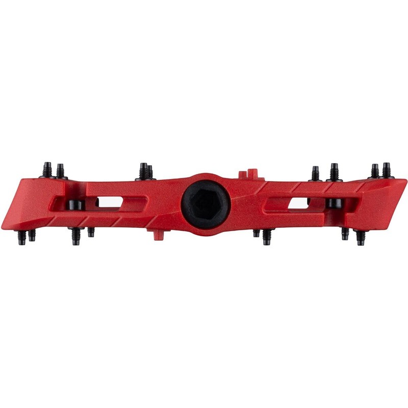 RACE_FACE Unisex Adult Pédales Chester Large Rouge, Black, One Size